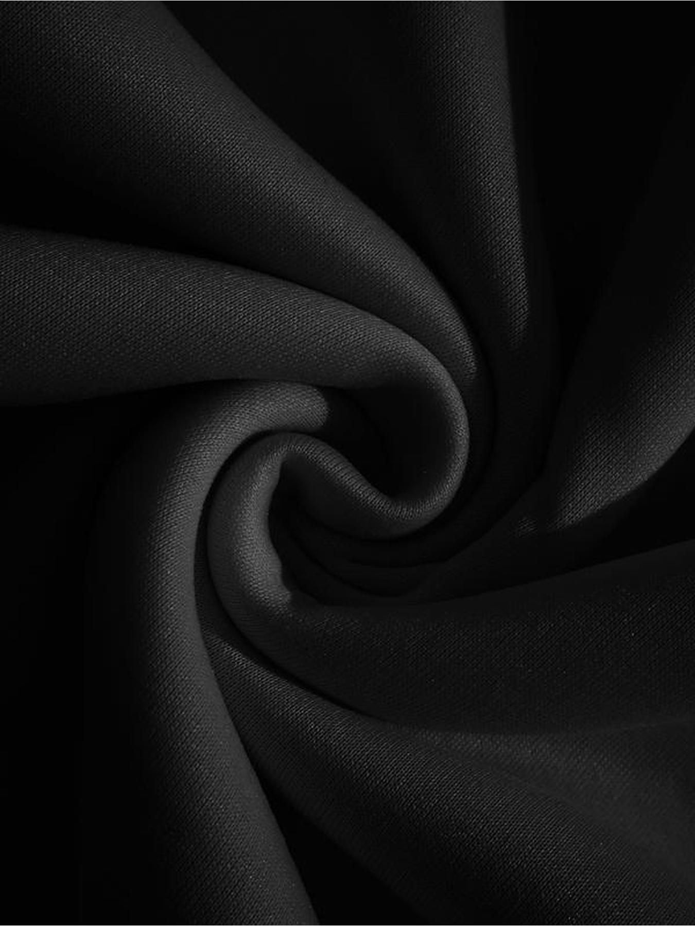 1pc Men S Casual Cotton Sweatpants with Print, Waist Drawstring, 50% Cotton Knit Fabric, Polyester , Regular Fit for Outdoors - Autumn/ details 1