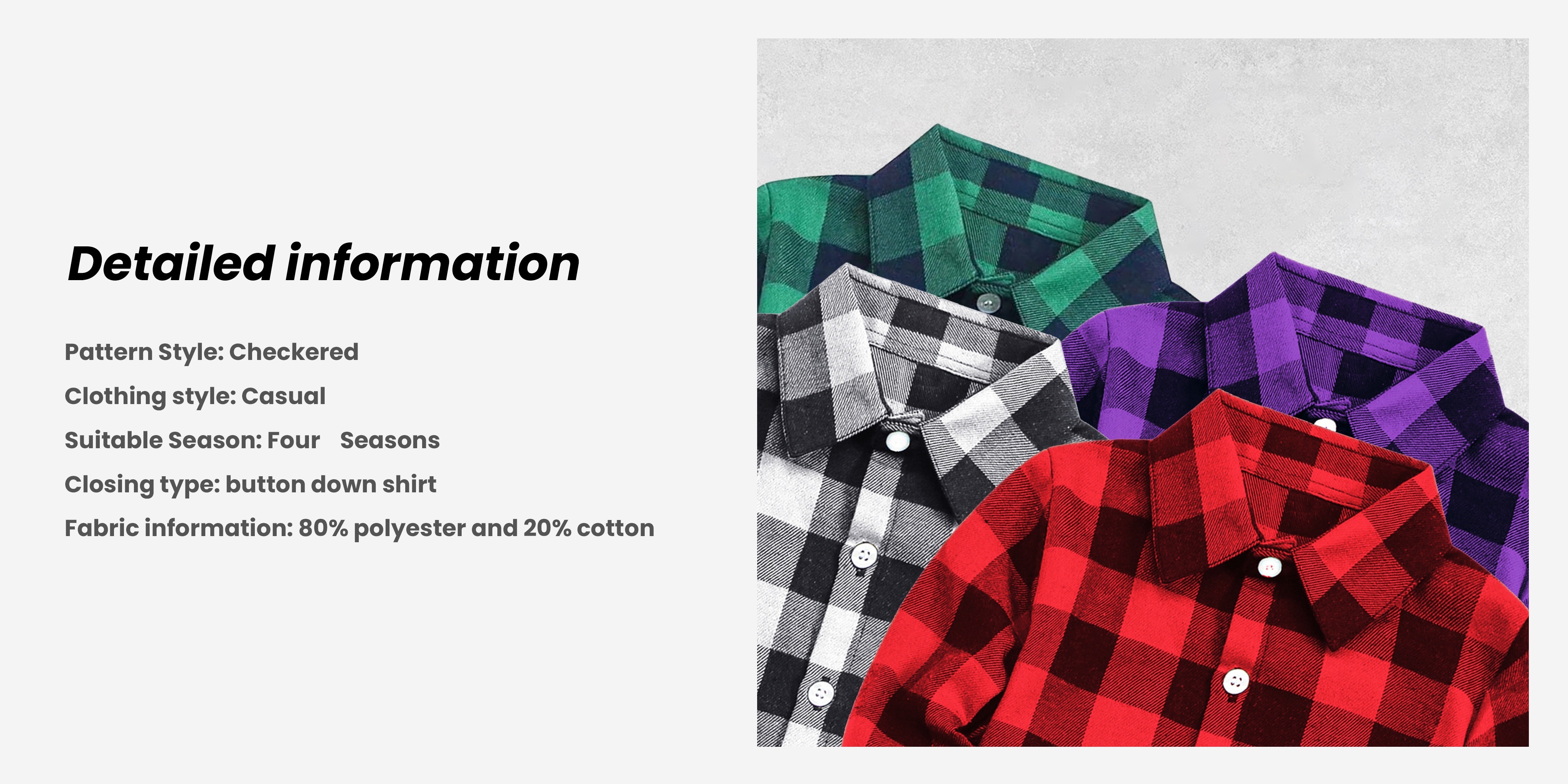 mens casual long sleeved shirt with a collar design and checkered pattern that exudes and more details 1