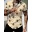 Bees Pattern Allover Print Men's Short Sleeve Lapel Shirt Top, Male Casual Button Up Shirt For Daily And Vacation Resorts Beach