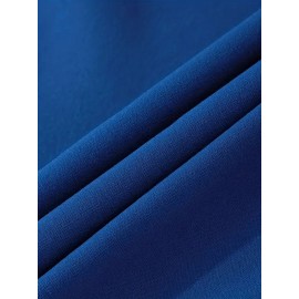 Men's Casual Hoodie, Spring/Autumn Fashion, Geometric Pattern, Knit Fabric, Regular Fit, Polyester, Stretchy, Crew Neck, 