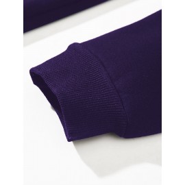 Men's Gothic Thorns Graphic Hoodie - Fall/Winter Casual Knit Fabric Zip-Up Hooded Sweatshirt with Geometric Pattern - 100% Polyester Slight Stretch Regular Fit