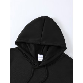 IT'S A JAY THING Print Hoodie, Cool Hoodies For Men, Casual Hooded Sweatshirt With Kangaroo Pocket For Winter And Fall