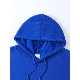 IT'S A JAY THING Print Hoodie, Cool Hoodies For Men, Casual Hooded Sweatshirt With Kangaroo Pocket For Winter And Fall